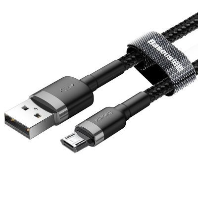 Baseus Cafule 2m Black MicroUSB to USB Cable