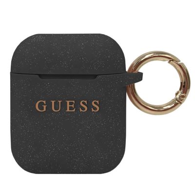 Guess AirPods Silicone Case Black
