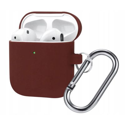 Silicone Protective Coque For Airpods Burgundy