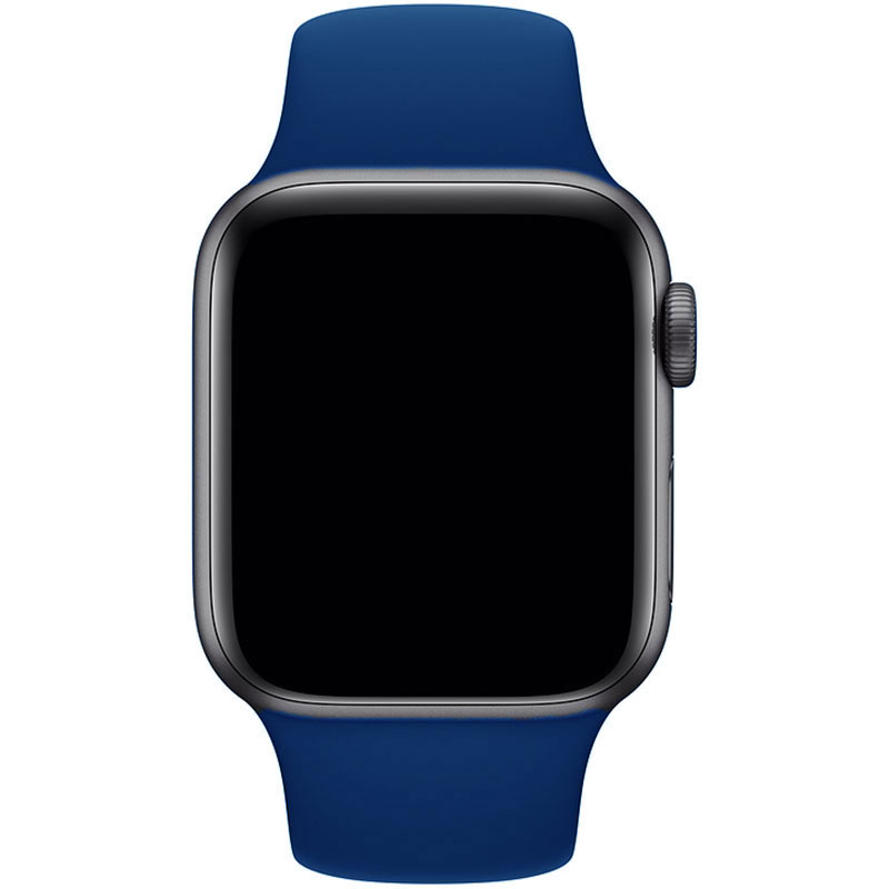 Silicone Bracelet Apple Watch 41/40/38mm Cobalt Blue Large