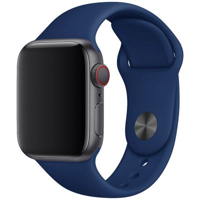 Silicone Bracelet Apple Watch 41/40/38mm Cobalt Blue Large