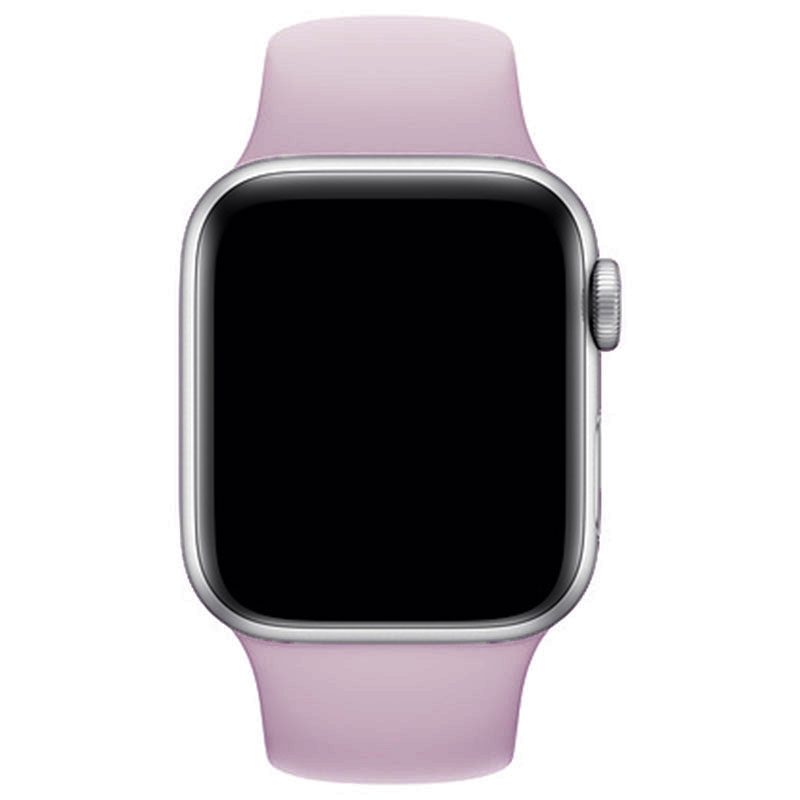 Silicone Bracelet Apple Watch 41/40/38mm Lavender Large