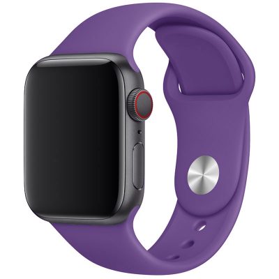 Silicone Bracelet Apple Watch 41/40/38mm Purple Large