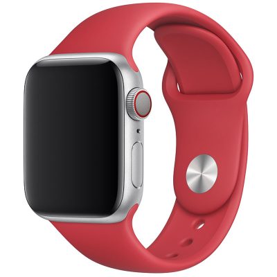 Silicone Bracelet Apple Watch 41/40/38mm Red Small