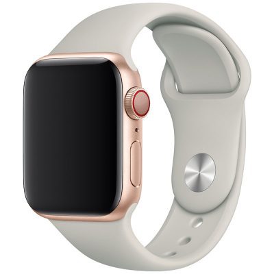 Silicone Bracelet Apple Watch 41/40/38mm Stone Large