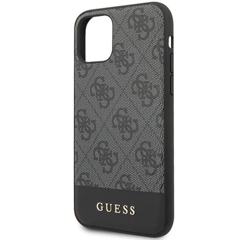 Guess 4G Stripe Grey Coque iPhone 11 Pro Max