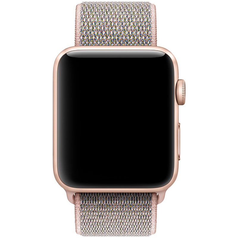 Nylon Bracelet Apple Watch 45/44/42mm Pink Sand