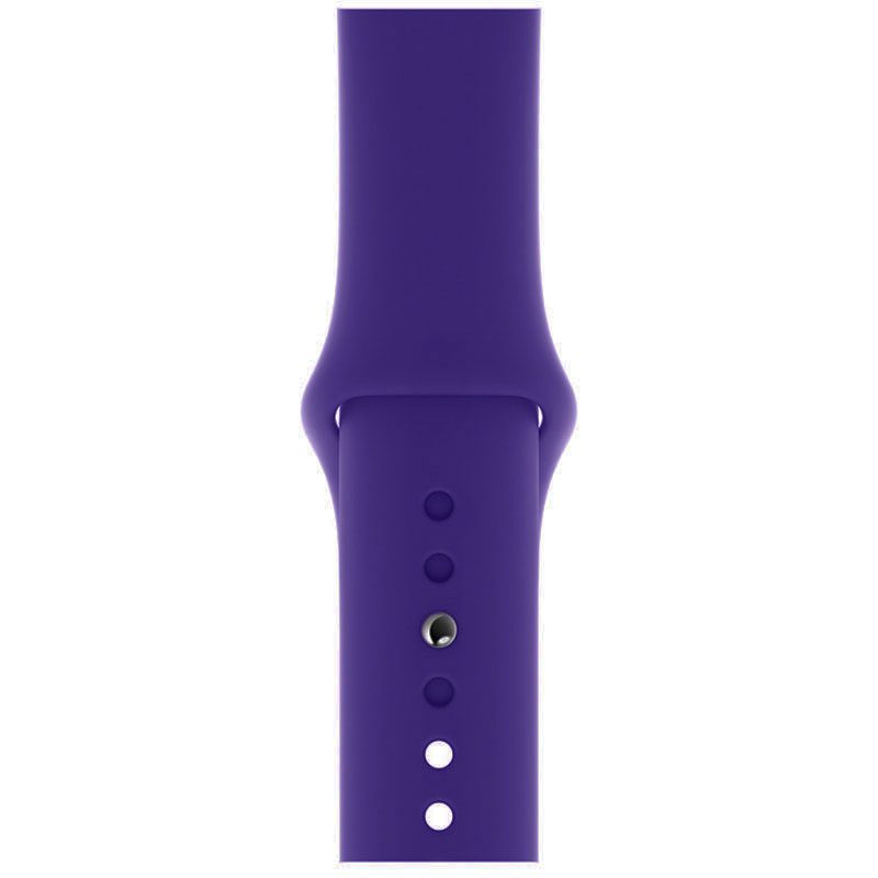 Silicone Bracelet Apple Watch 41/40/38mm Deep Purple Large