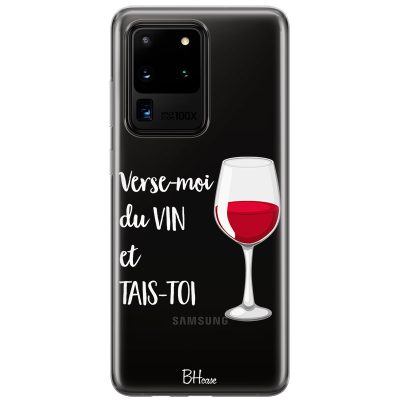 Verse-Moi Du Vin Et Tais-Toi Coque Samsung S20 Ultra