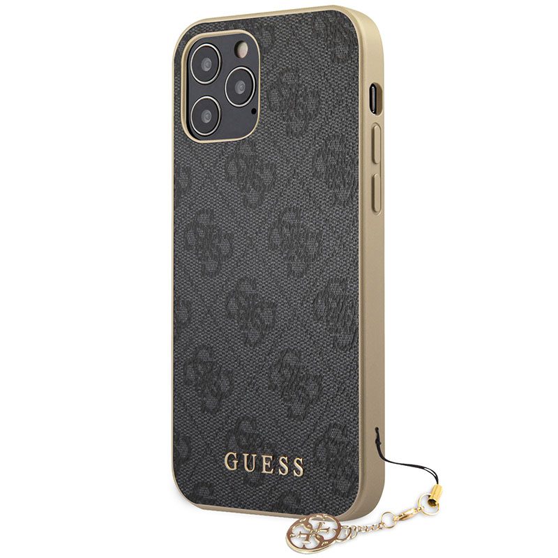 Guess 4G Charms Grey Coque iPhone 12 Pro Max