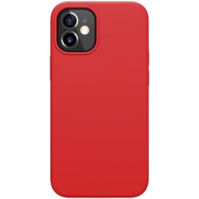 Nillkin Flex Pure Liquid Silicone Red Coque iPhone 12 Mini
