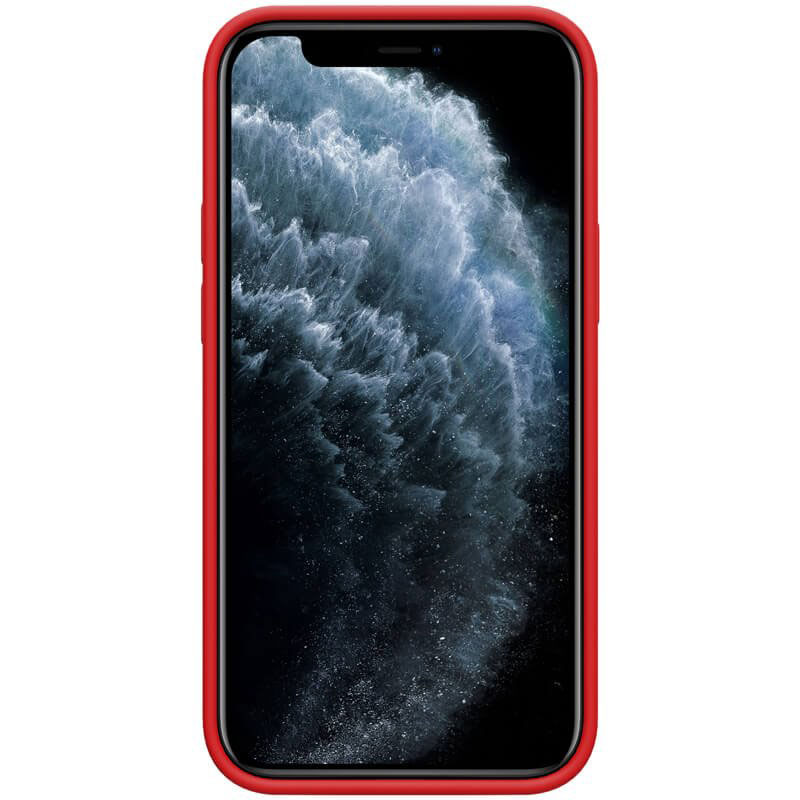 Nillkin Flex Pure Liquid Silicone Red Coque iPhone 12 Pro Max