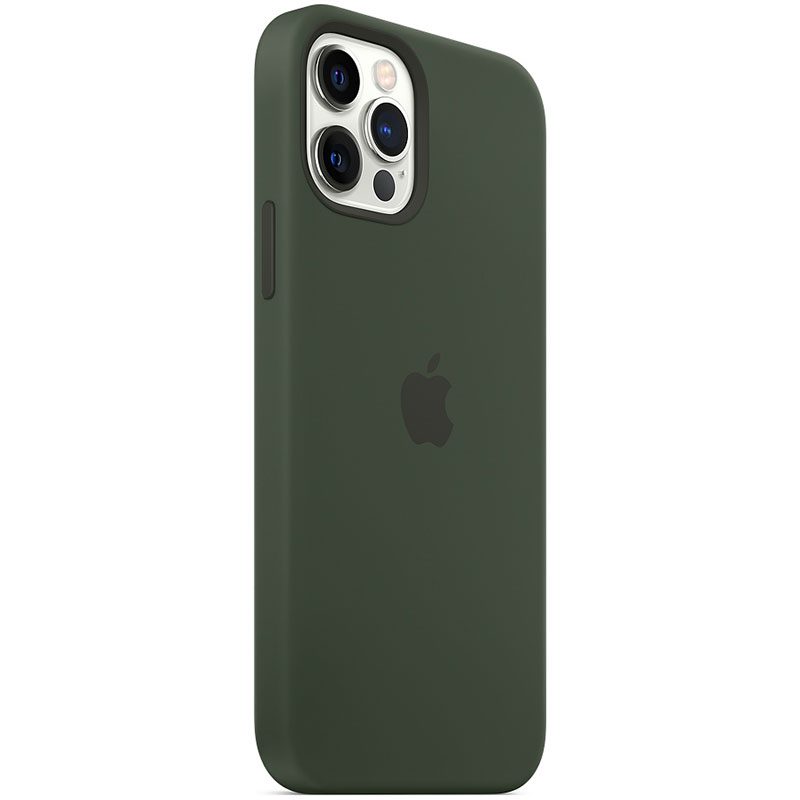 Apple Cyprus Green Silicone MagSafe Coque iPhone 12/12 Pro