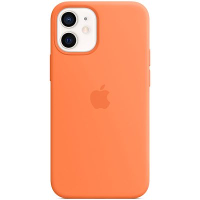 Apple Kumquat Silicone MagSafe Coque iPhone 12 Mini