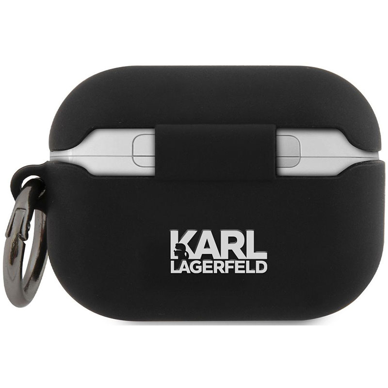 Karl Lagerfeld Rue St Guillaume AirPods Pro Silicone Case Black