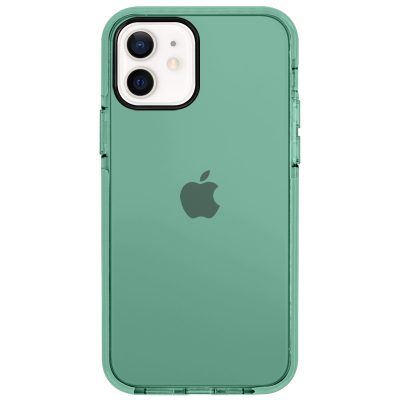 Clair Color Cyan Coque iPhone 12/12 Pro