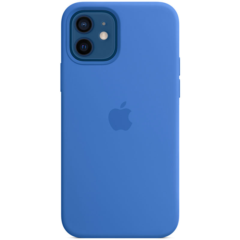 Apple Capri Blue Silicone MagSafe Coque iPhone 12 Mini