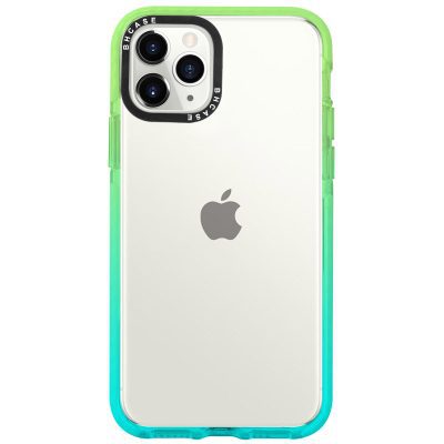 Clair BHholo Green-Cyan Coque iPhone 11 Pro