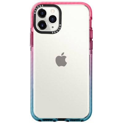 Clair BHholo Pink-Cyan Coque iPhone 11 Pro
