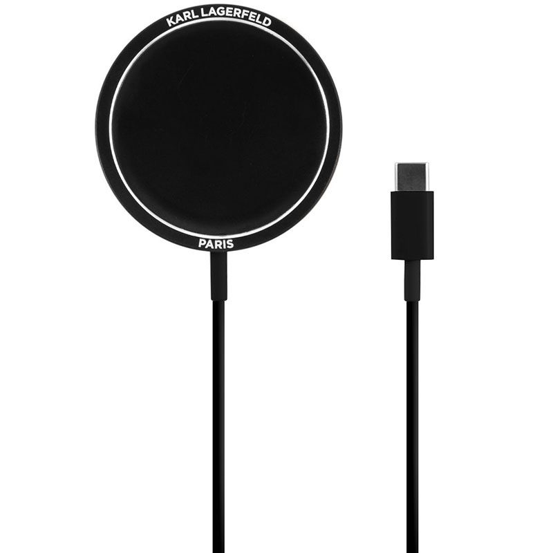 Karl Lagerfeld Outline 15W Wireless Charger Magnetic Black