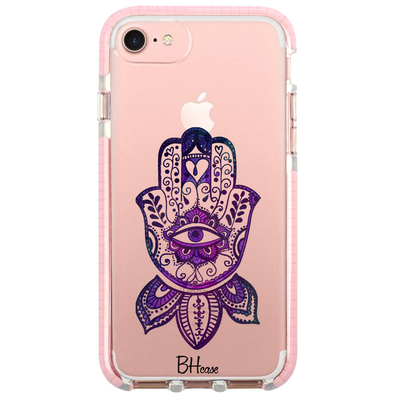 Bohemian Purple Hand Coque iPhone 8/7/SE 2020/SE 2022