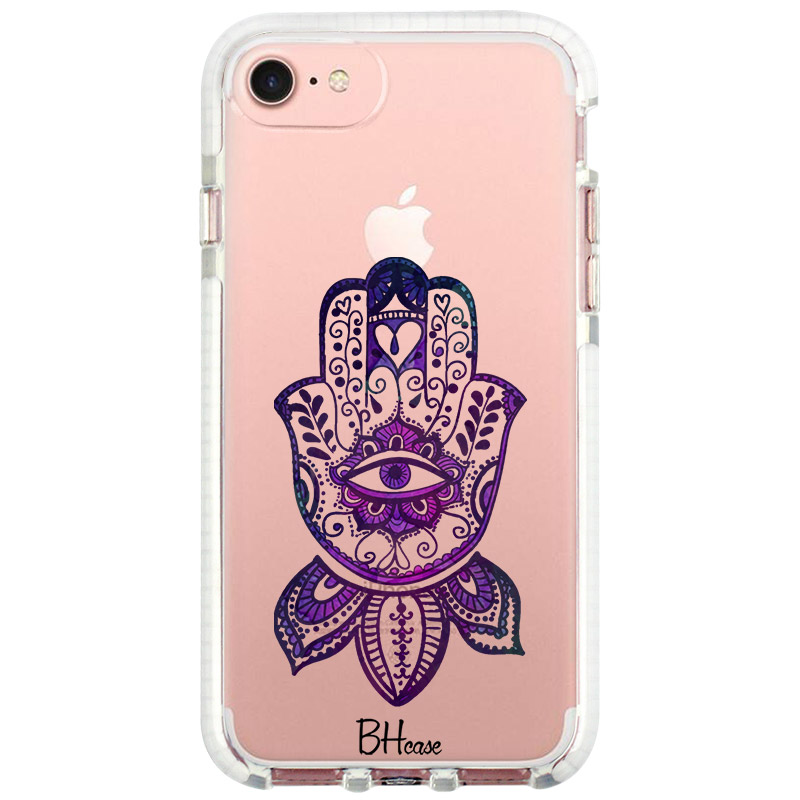 Bohemian Purple Hand Coque iPhone 8/7/SE 2020/SE 2022