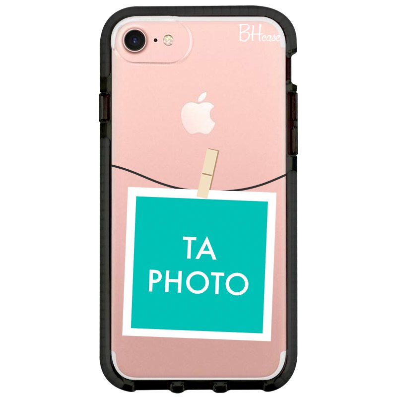 Coque avec photo encadrée pour iPhone 8/7/SE 2020/SE 2022