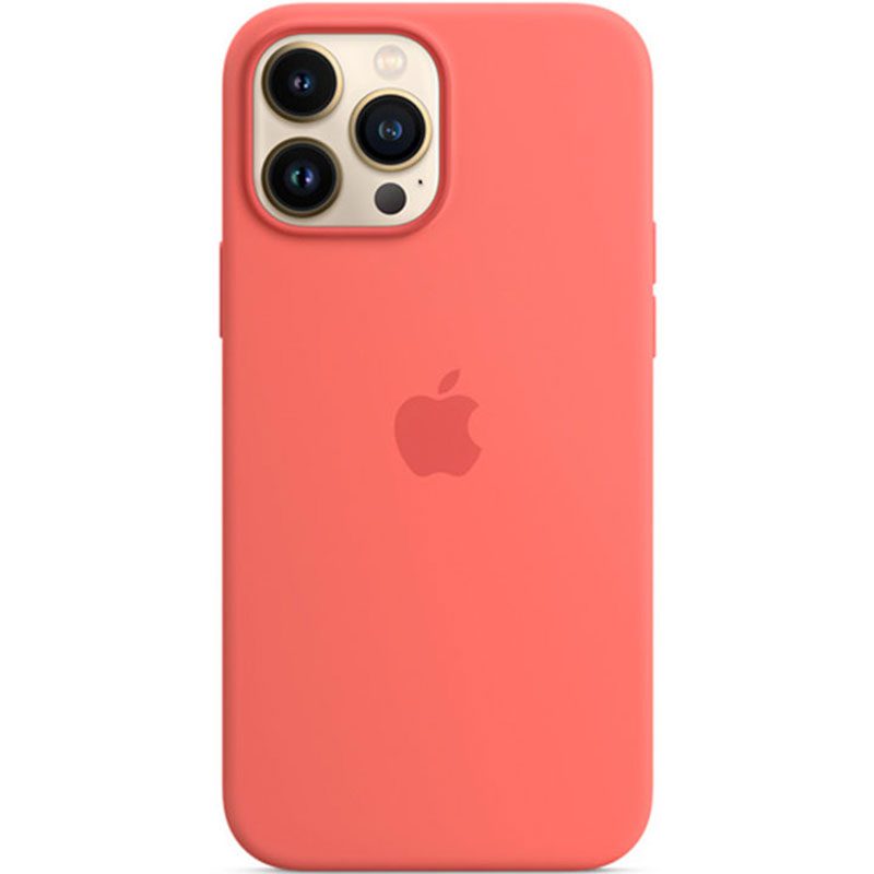 Apple Pink Pomelo Silicone MagSafe Coque iPhone 13 Pro