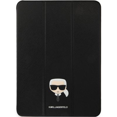 Karl Lagerfeld Head Saffiano Black Coque iPad 12.9" Pro