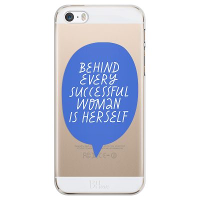 Behind Every Successful Woman Is Herself Coque iPhone SE/5S