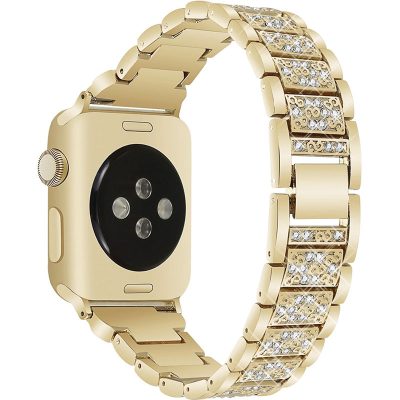 Diamond Bracelet Apple Watch 45/44/42mm Gold
