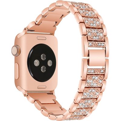Diamond Bracelet Apple Watch 45/44/42mm Rose Pink