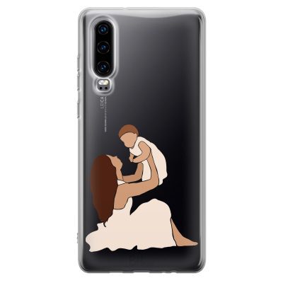 Flat Mother With Child Coque Huawei P30