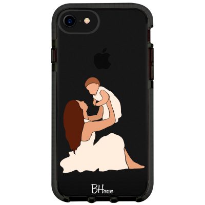 Flat Mother With Child Coque iPhone 7/8/SE 2020/SE 2022