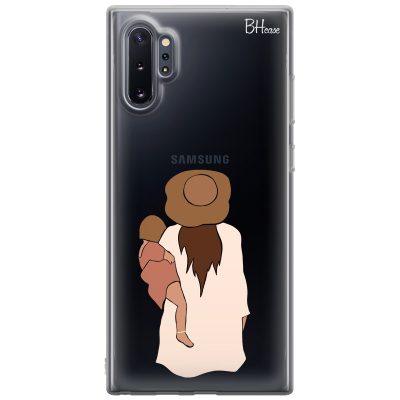 Flat Mother With Girl Coque Samsung Note 10 Plus