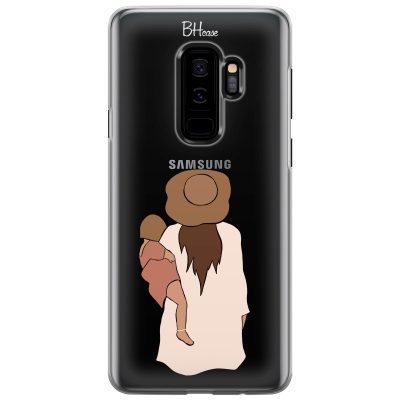 Flat Mother With Girl Coque Samsung S9 Plus