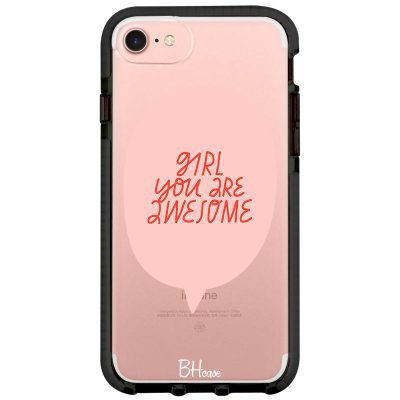Girl You Are Awesome Coque iPhone 7/8/SE 2020/SE 2022