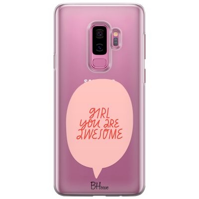 Girl You Are Awesome Coque Samsung S9 Plus