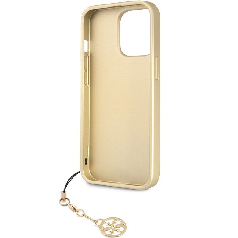 Guess 4G Charms Brown Coque iPhone 13 Pro Max