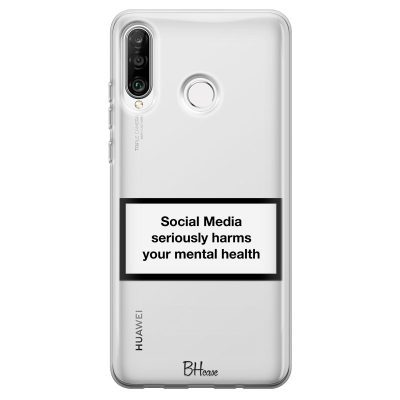 Social Media Seriously Harms Our Mental Health Coque Huawei P30 Lite