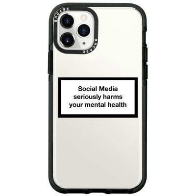 Social Media Seriously Harms Our Mental Health Coque iPhone 11 Pro Max