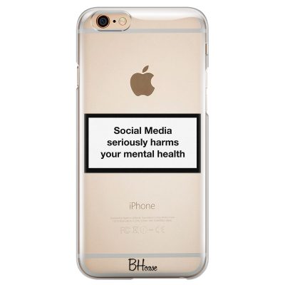 Social Media Seriously Harms Our Mental Health Coque iPhone 6/6S