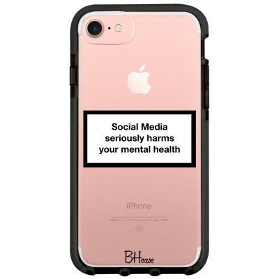 Social Media Seriously Harms Our Mental Health Coque iPhone 7/8/SE 2020/SE 2022