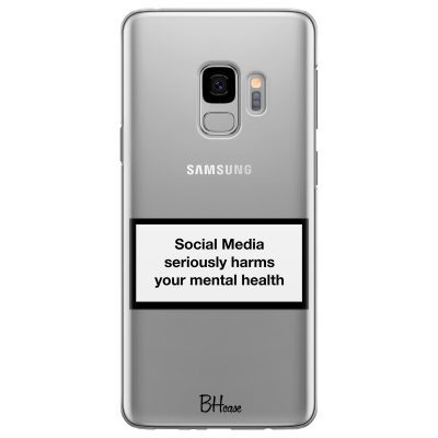 Social Media Seriously Harms Our Mental Health Coque Samsung S9