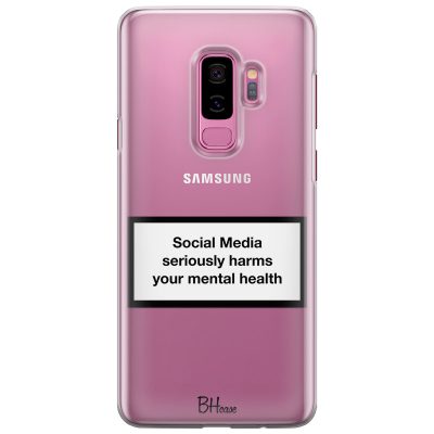 Social Media Seriously Harms Our Mental Health Coque Samsung S9 Plus