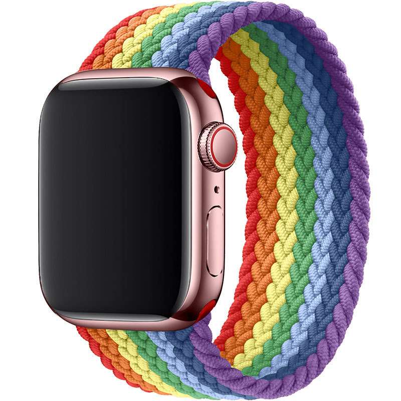 Braided Bracelet Apple Watch 41/40/38mm Rainbow Colors