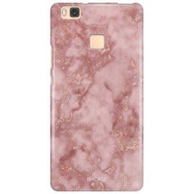 Marble Rose Pink Coque Huawei P9 Lite