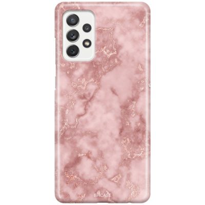 Marble Rose Pink Coque Samsung A52