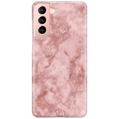 Marble Rose Pink Coque Samsung S21