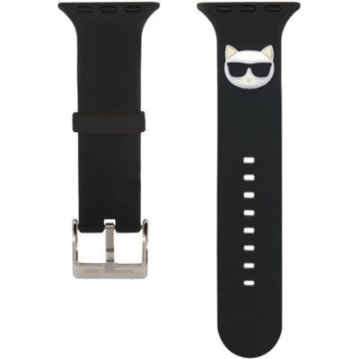 Karl Lagerfeld Choupette Head Bracelet Apple Watch 45/44/42mm Black